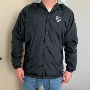 Vans men's large windbreaker with hood